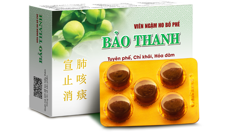 Viên ngậm đau họng Bảo Thanh