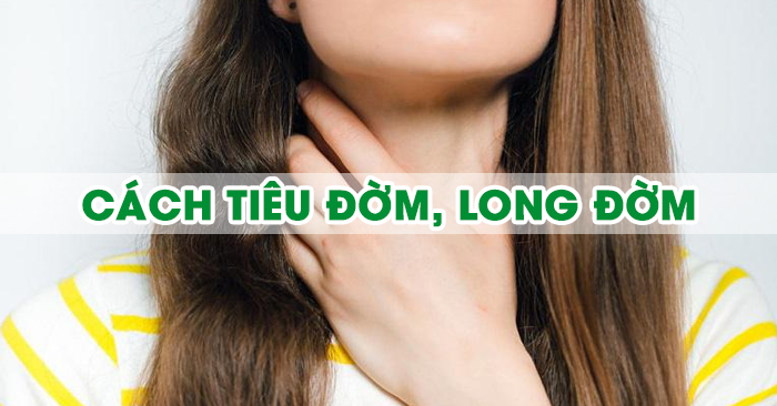 Cách làm long đờm, tống đờm ra khỏi cổ bé!