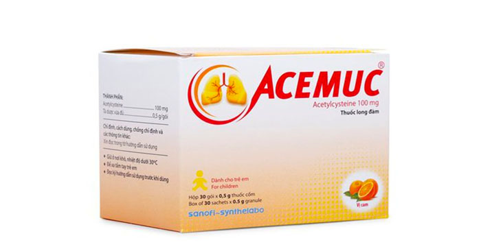 Thuốc tan đờm Acemuc