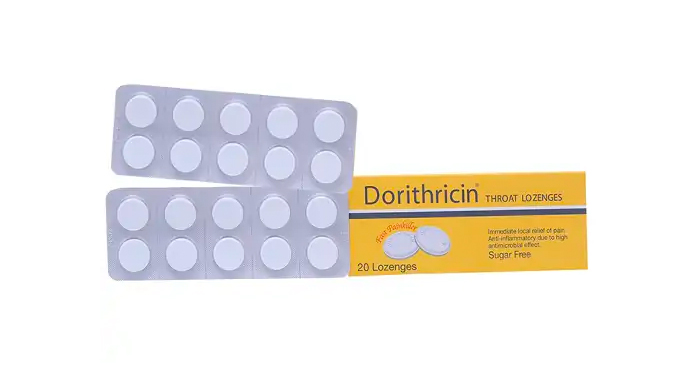 Kẹo ngậm đau họng Dorithricin